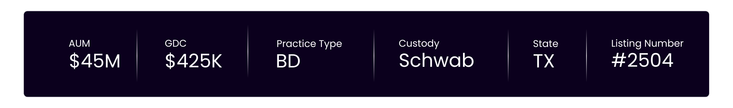 Elite Advisor Successions Seller Listing 2504 v2